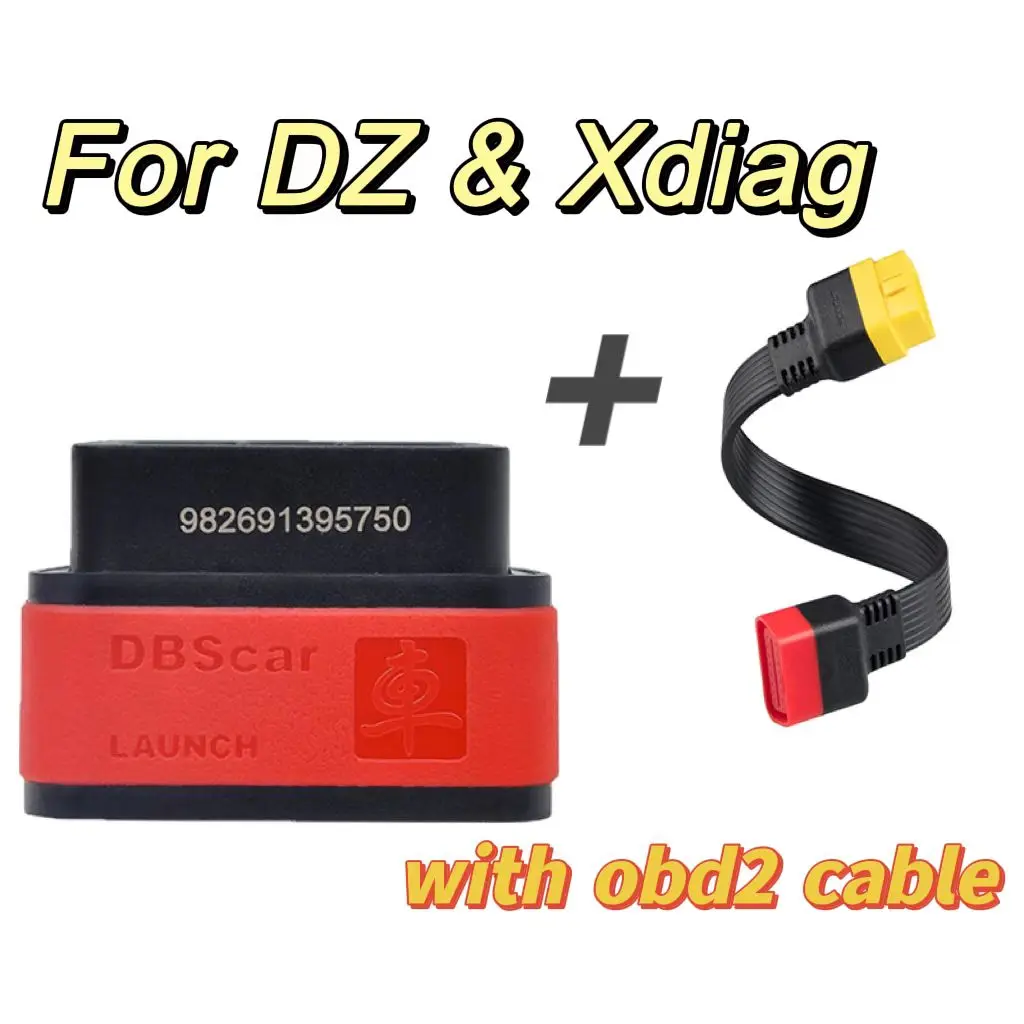 Адаптер LAUNCH X431 DBScar 2 Bluetooth-коннектор все системы поддерживают Diagzone и Xdiag как BT200