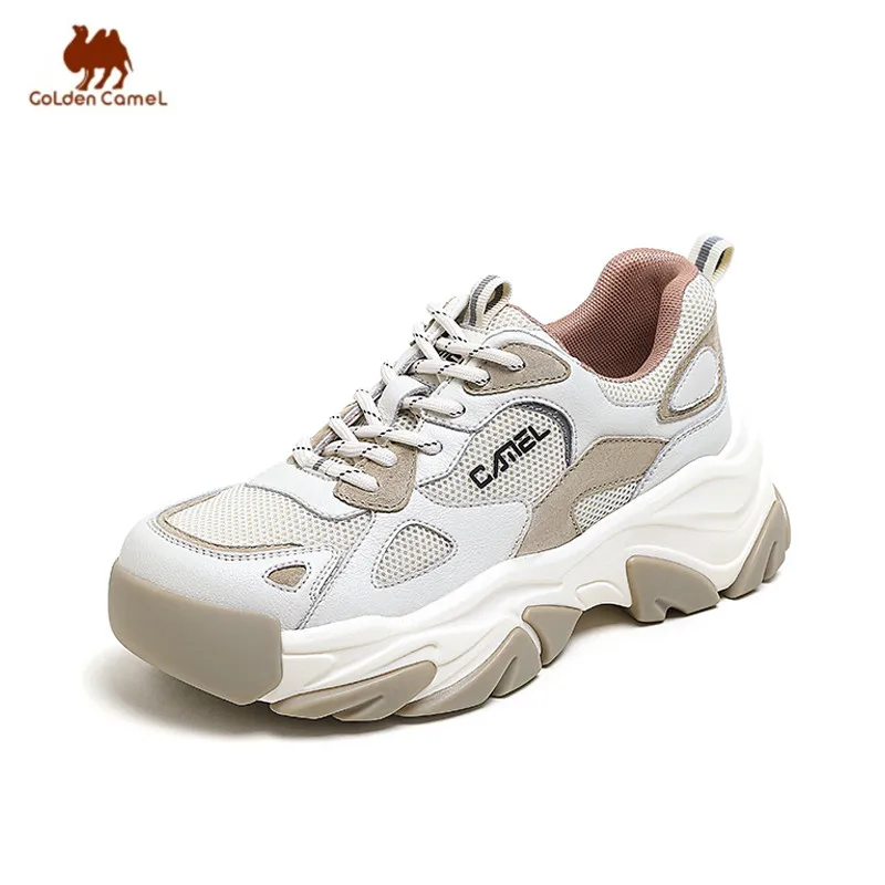 Golden Camel Hiking Shoes Casual Women's Winter Shoes 2022 Fashion Sneakers Comfortable Ins Mesh Running Sports Shoes for Women