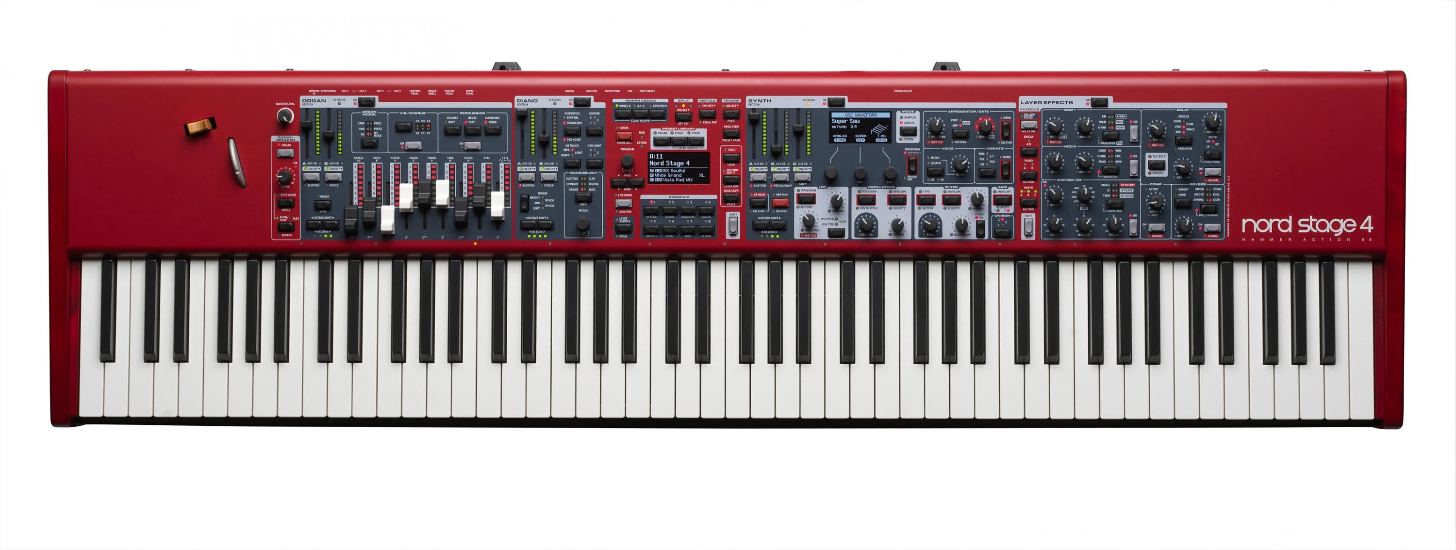 

100% OFFICIAL Nord Stage 4 88 Stage Keyboard