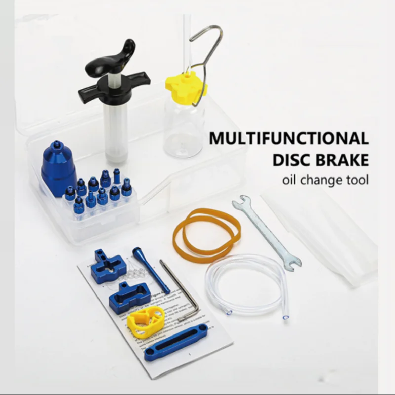 

Mountain Road Bike Oil Disc Brake Change Injector Multi-purposeMaintenance ToolMultipurpose Oilerconnection Funnel