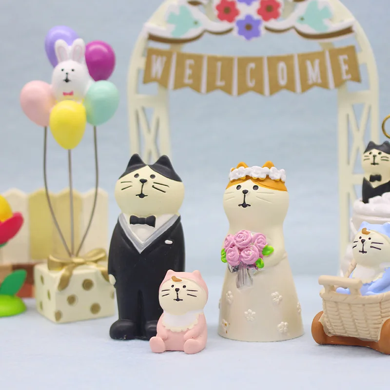 

Japan Zakka романтическое свадебное украшение настольное японское украшение миниатюрные фигурки книжная полка украшение Коллекционное