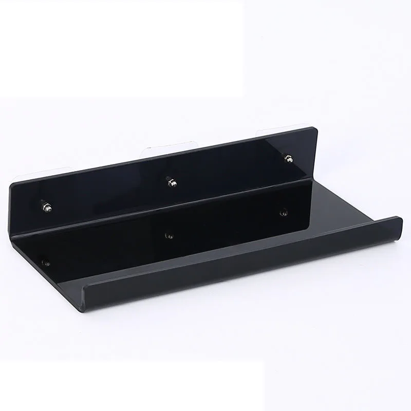 

2PCS Acrylic Floating Shelves for Lego,Figures,Book,Plant,Picture; Bedroom Living Room Bathroom Kitchen Wall Mounted Storage Rac