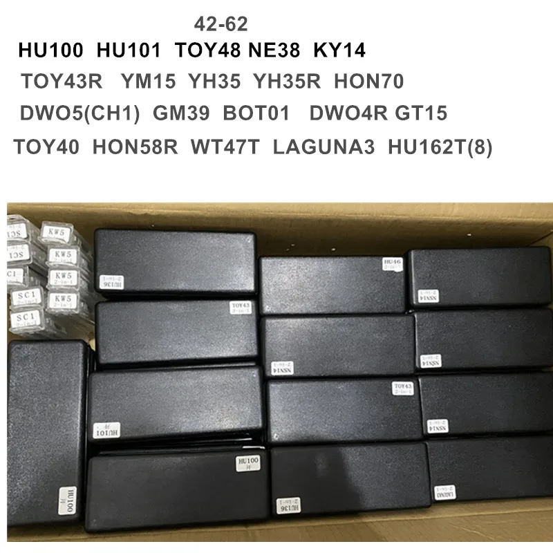 Lishi tool 2 в 1 HU64 HU66 HU83 HU92 HU100 VAG2015 HU101 HU100R HY20 HY22 SIP22 TOY2Track игрушка (2014) TOY48 HON66 для d2017 -