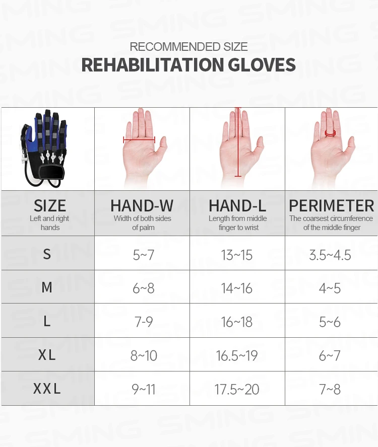 Интеллектуальные реабилитационные перчатки робота оборудование ручной работы