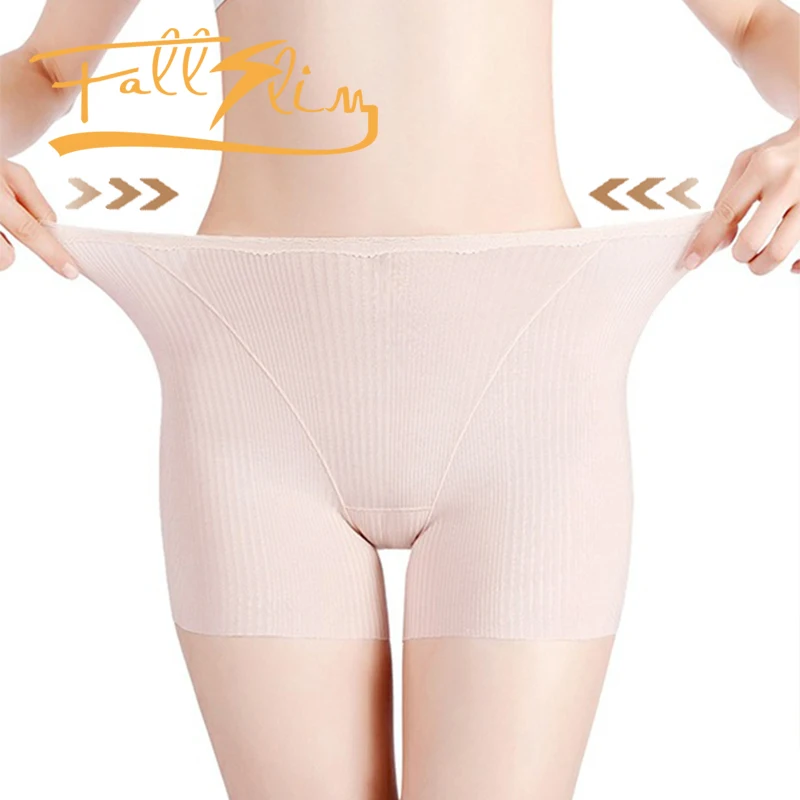 

FALLSLIM 2022 Summer Women Panties 2 in 1 Seamless Safety Short Pants Comfort Modal Stretch Shorts Slimming Underwear Lingerie