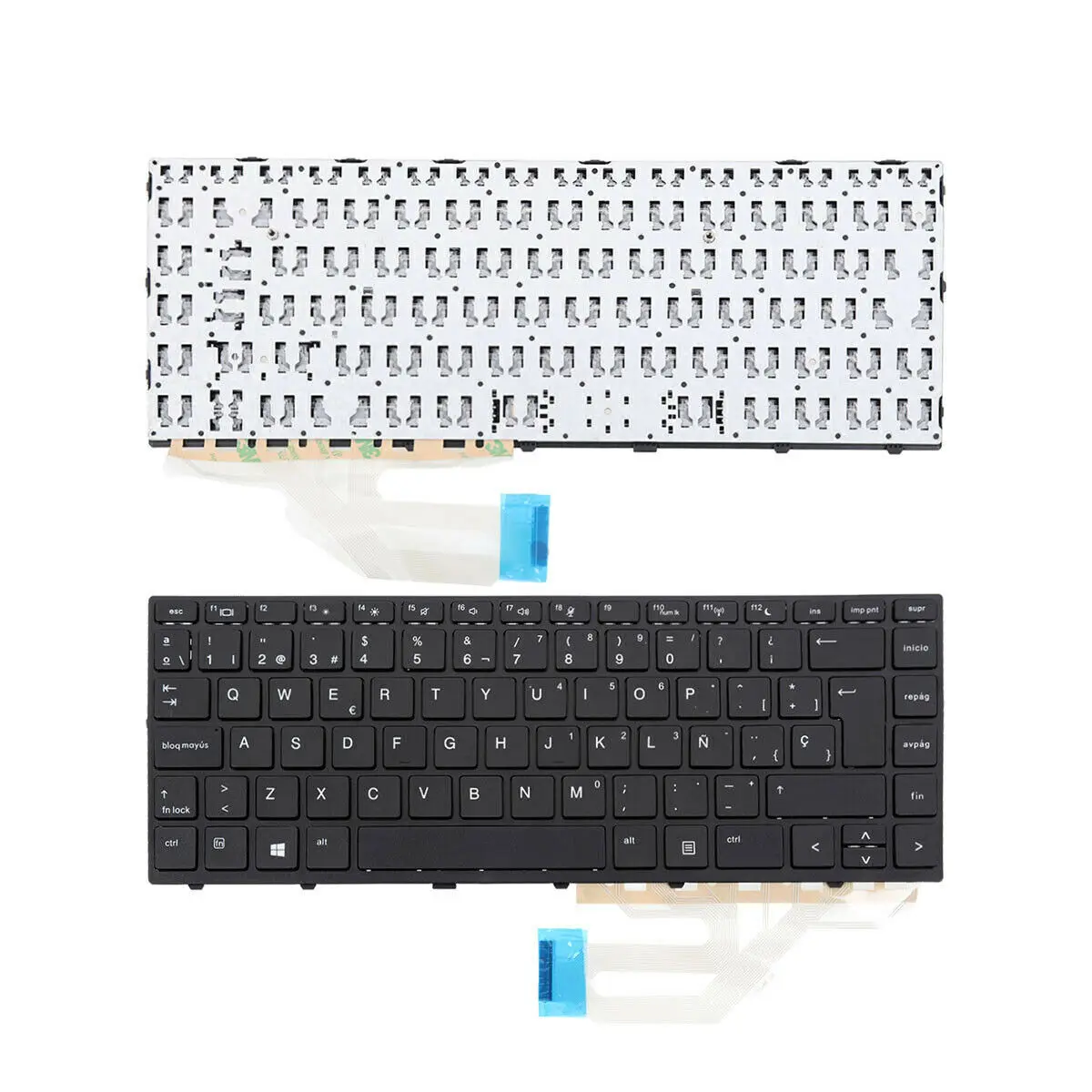 

New Spanish Laptop Keyboard For HP Probook 430 G5 440 G5 445 G5 Black