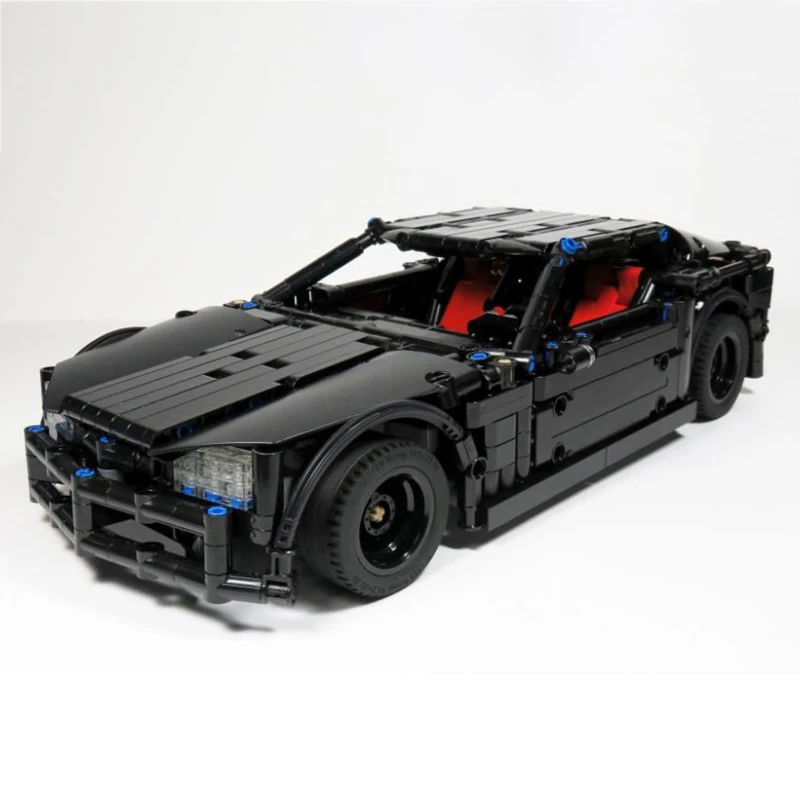 

NEW 961Pcs Parts Technical Black Devil RC Sports Car Motors Power Functions Motorized Mechanisms DIY Blocks Model Kids Gifts