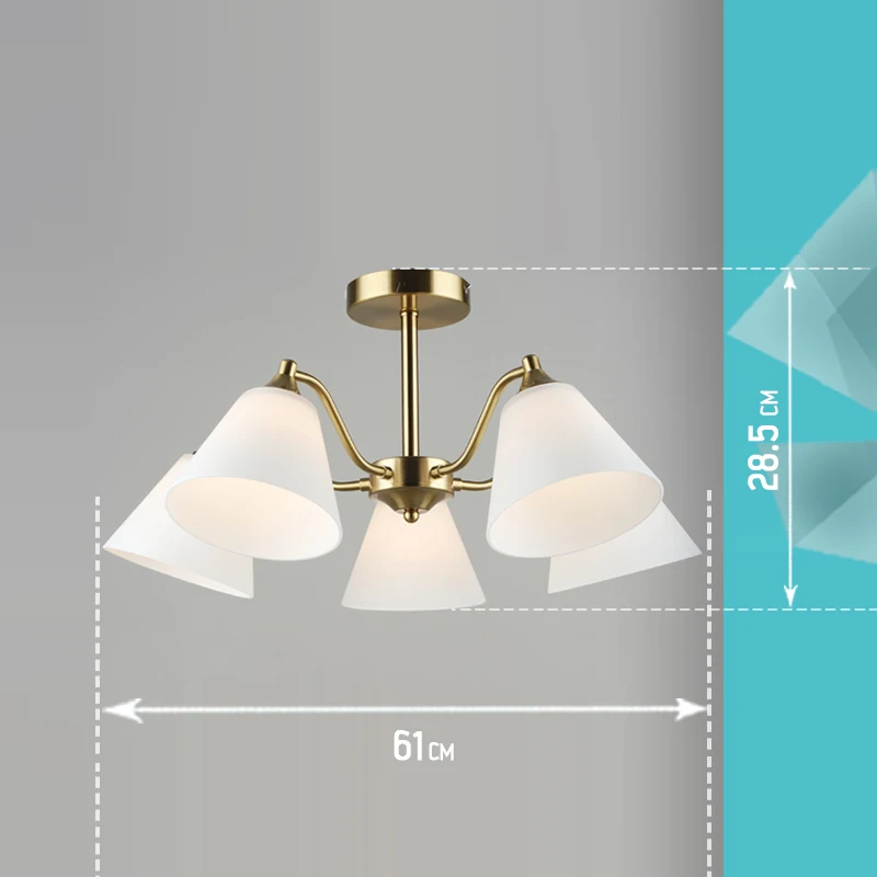 Люстра Лас Светас 2561/5N COP