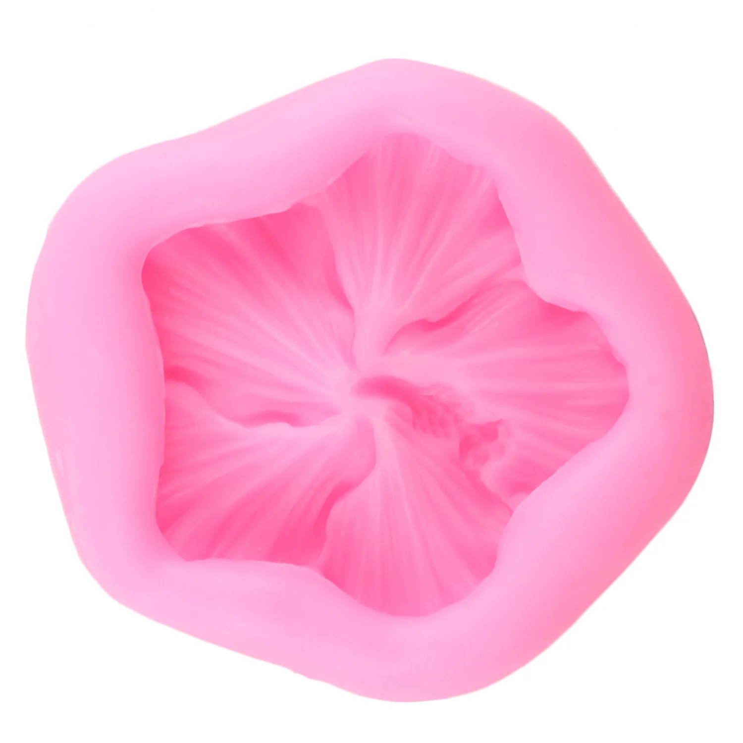 Силиконовая форма в виде фламинго тропических листьев для плюмерии гибискуса