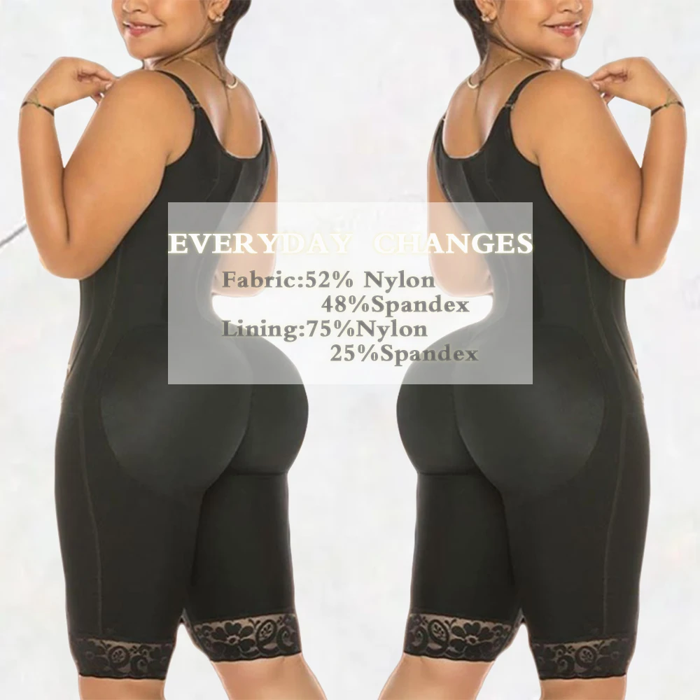 Bodyshaper For Women Waist Corset Sexy Full Body Shaper Support Compression Open Bust Charming Curves