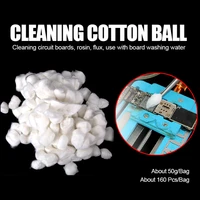 absorbent cleaning cotton balls for circuit boards rosin flux cleaning use with board washing water