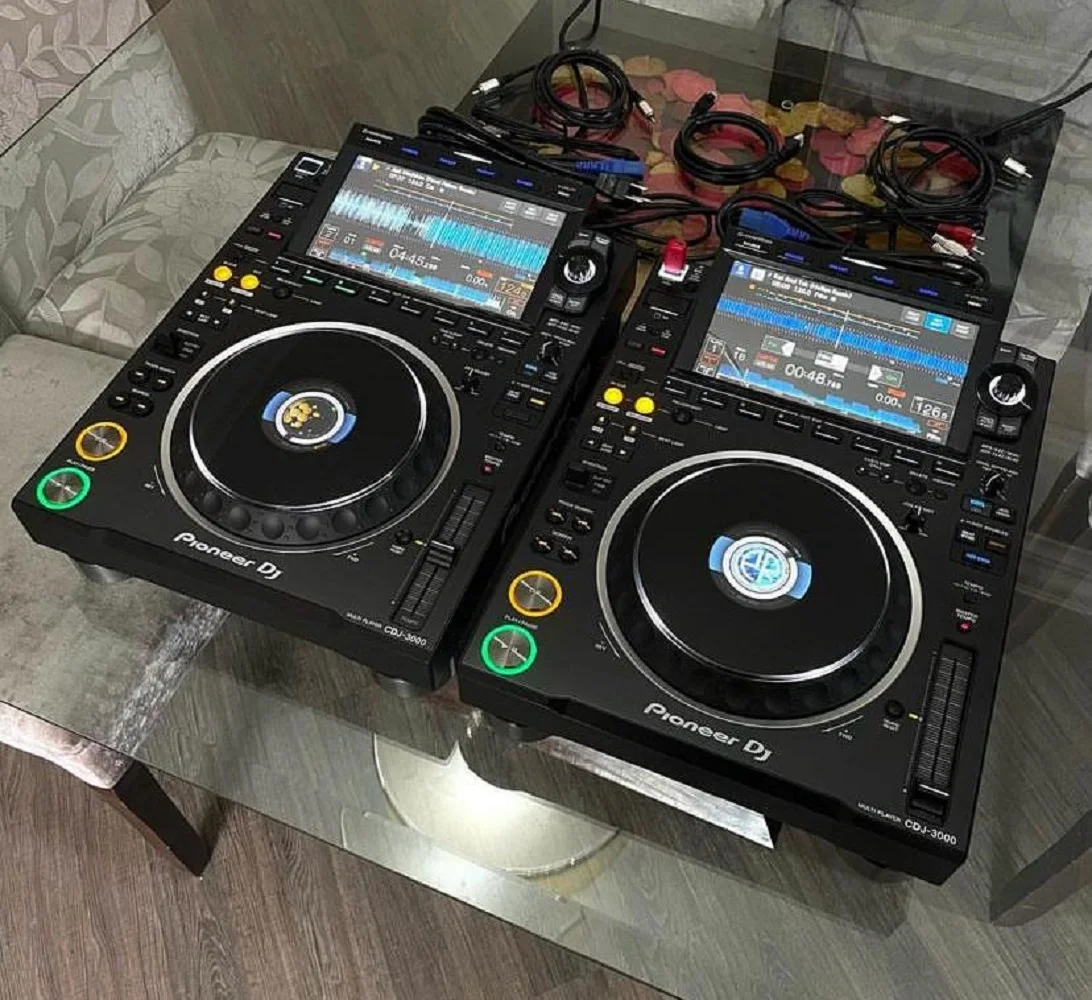 Горячая продажа Pioneer DJ CDJ-3000 Профессиональный DJ-мультиплеер с 9-дюймовым сенсорным