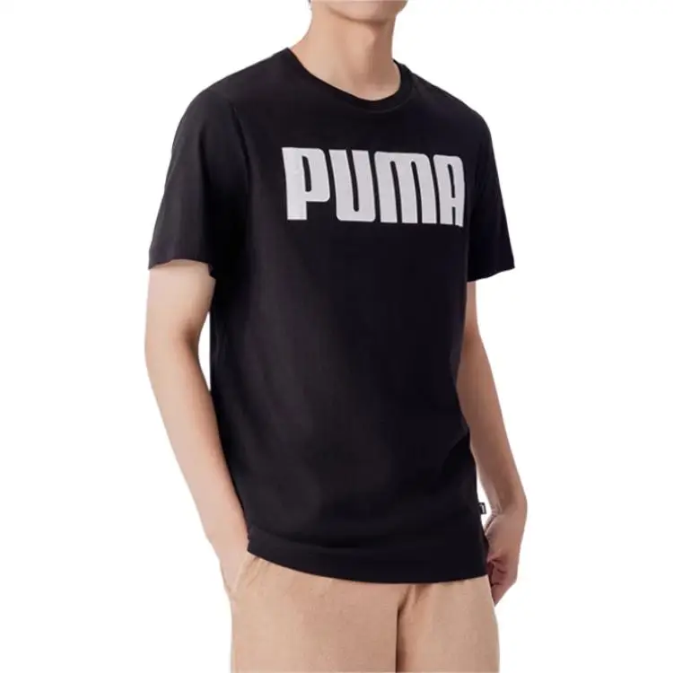 Puma Ess Повседневная спортивная футболка с круглым вырезом и коротким рукавом