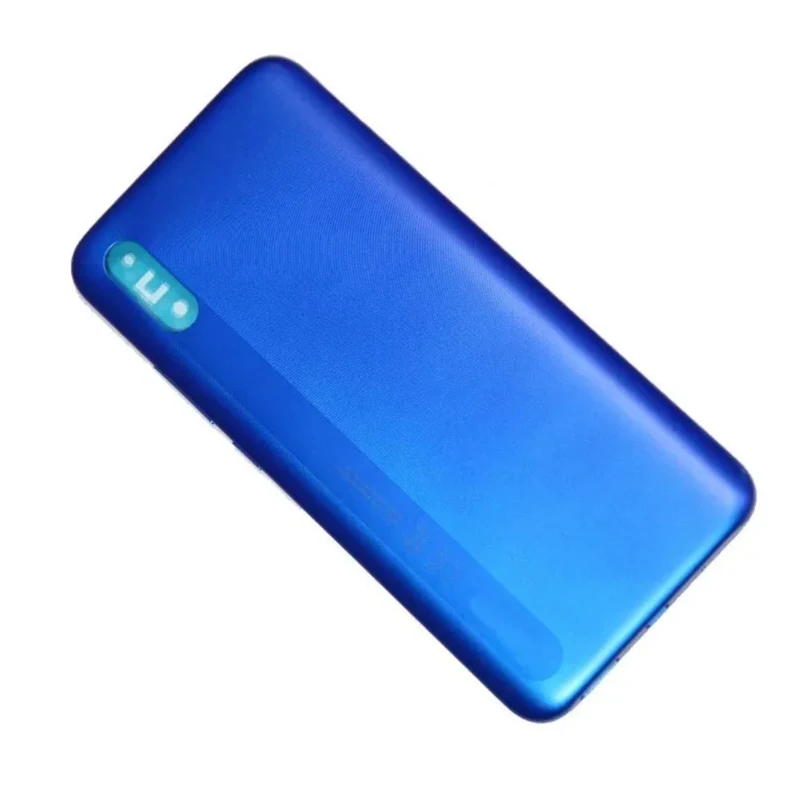 Задняя крышка батарейного отсека для Xiaomi Redmi 9A черный синий цвет - купить по