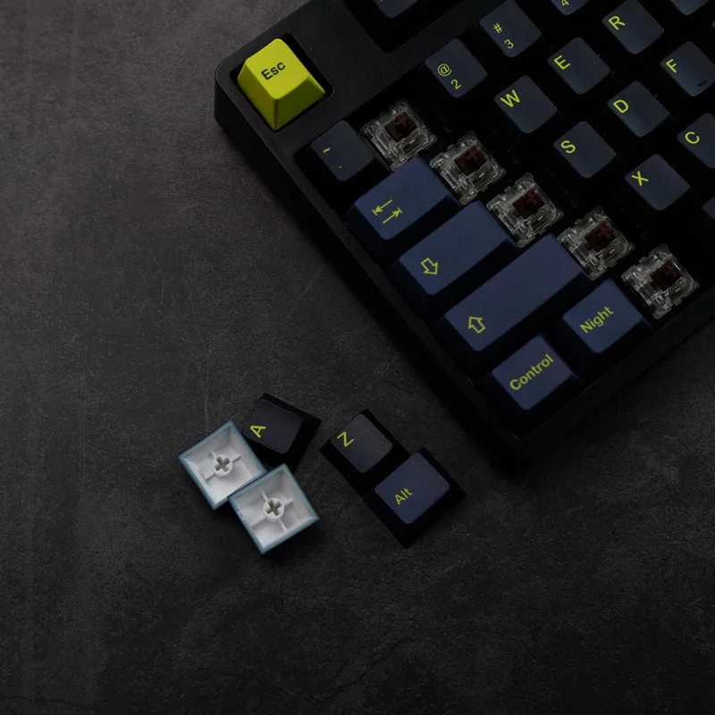 Клавиши Cherry Profile GMK Night Runner клавиши PBT Dye Sublimation129 механическая клавиатура колпачок