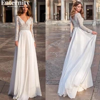 beauteous v neck bridal gowns a line buttons lace appliques elegant wedding dresses civil floor length vestidos de noiva