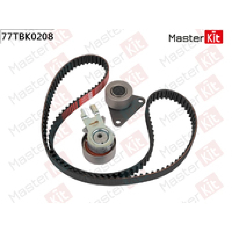Комплект ремня ГРМ Volvo S60 II (134) 2010 - 77TBK0208 MASTERKIT Комплекты Запчасти