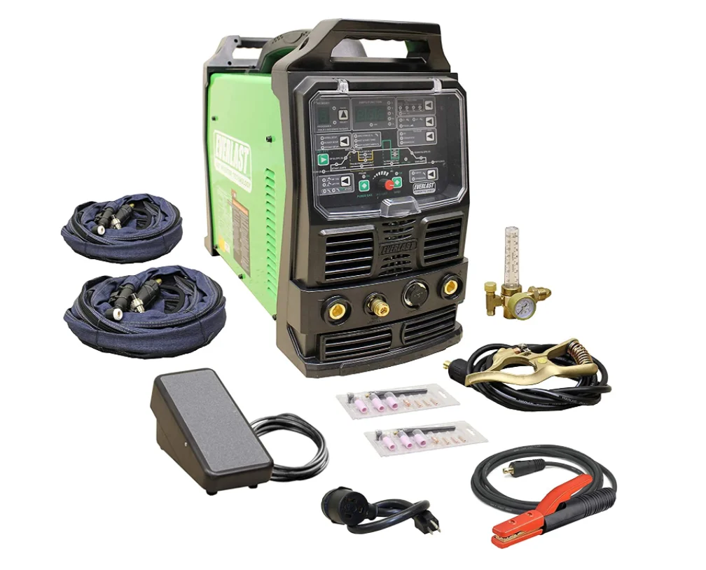

LARGE WHOLE 2021 Everlasts PowerTIG 255EXT Digital AC/DC TIG Stick Pulse Inverter Welder 110v/220v