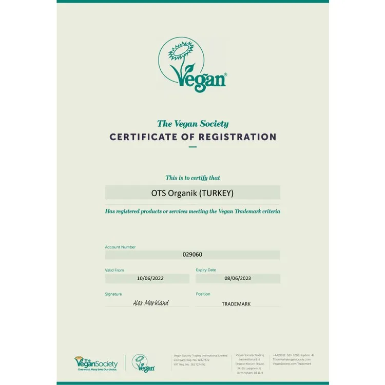 Рисунок 5 - OTS Organik Внутренний миндаль 200 г