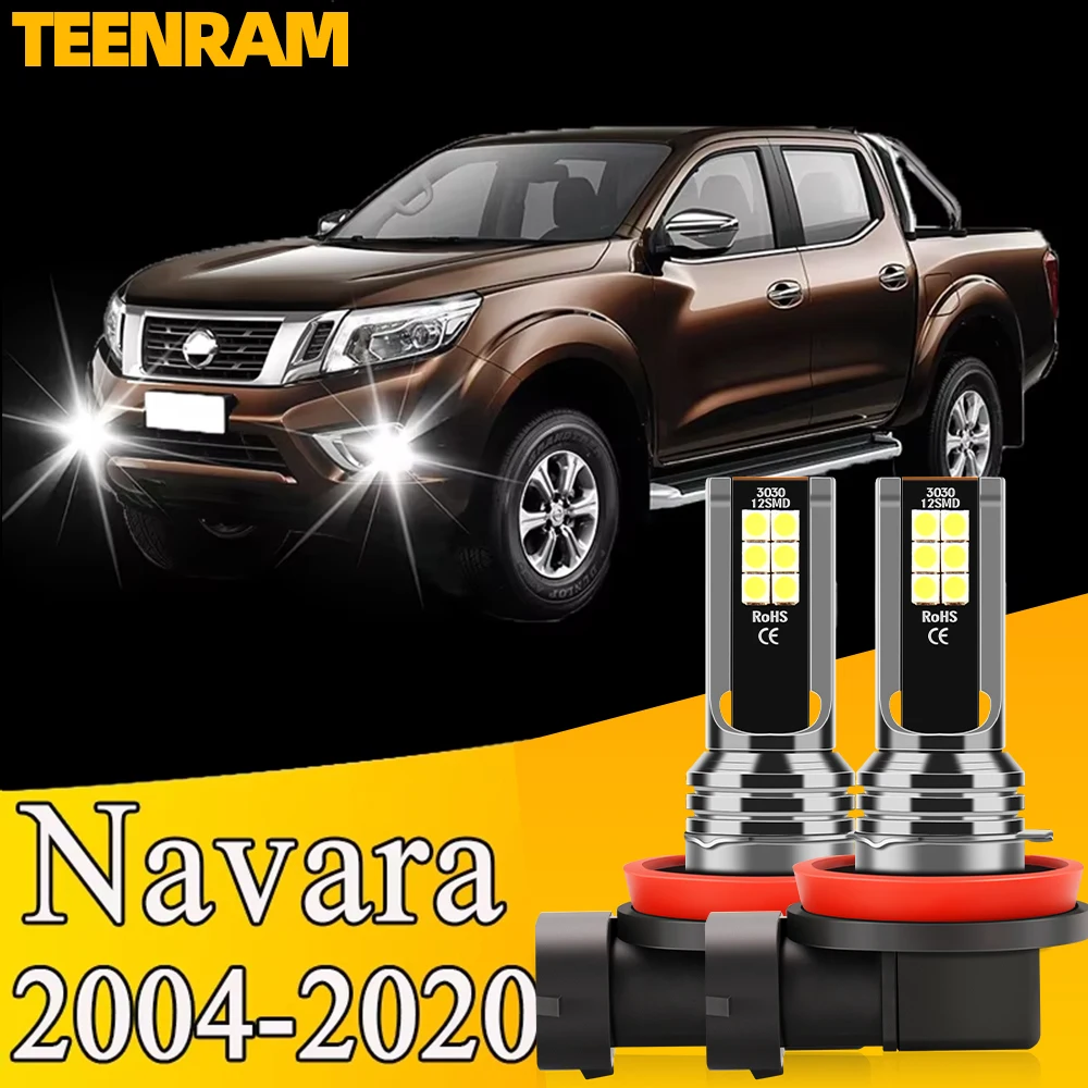 2x аксессуары для передних противотуманных фар светодиодная лампа H8 H11 Nissan Navara NP300