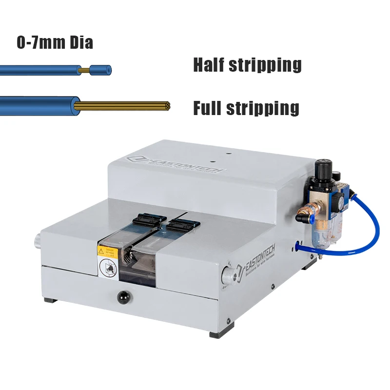 

EASTONTECH EW-1075-1 Automatic Pneumatic Non-Adjustable Knife Wire Stripping Tool Machine Cable Stripping Machine