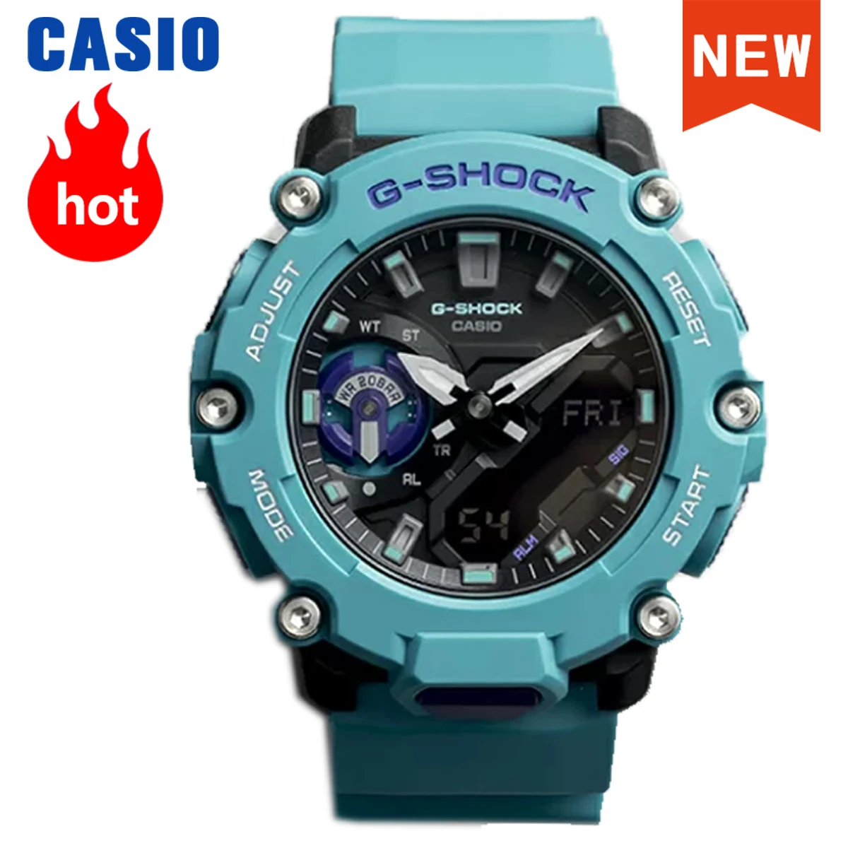 

Casio Watch men G-SHOCK top brand luxury set Small cube bluetooth tide surfing training quartz Sport Military men watch