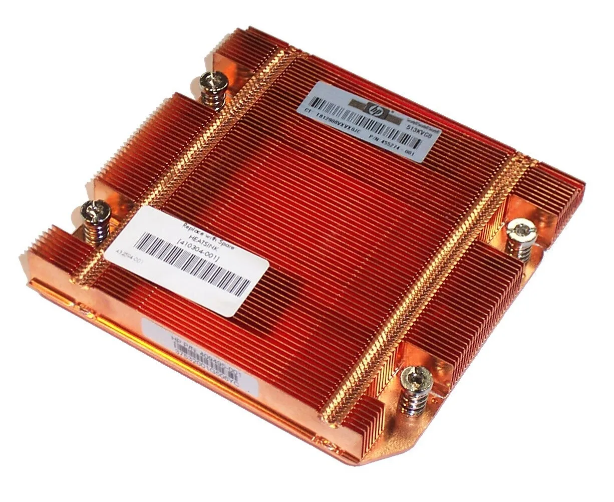 Радиатор HP Heatsink для BL460C xw460c LGA771 1U 410304-001 432594-001 T8220A 455302-001 459738-001 ERS1-RLPWL 409495-001