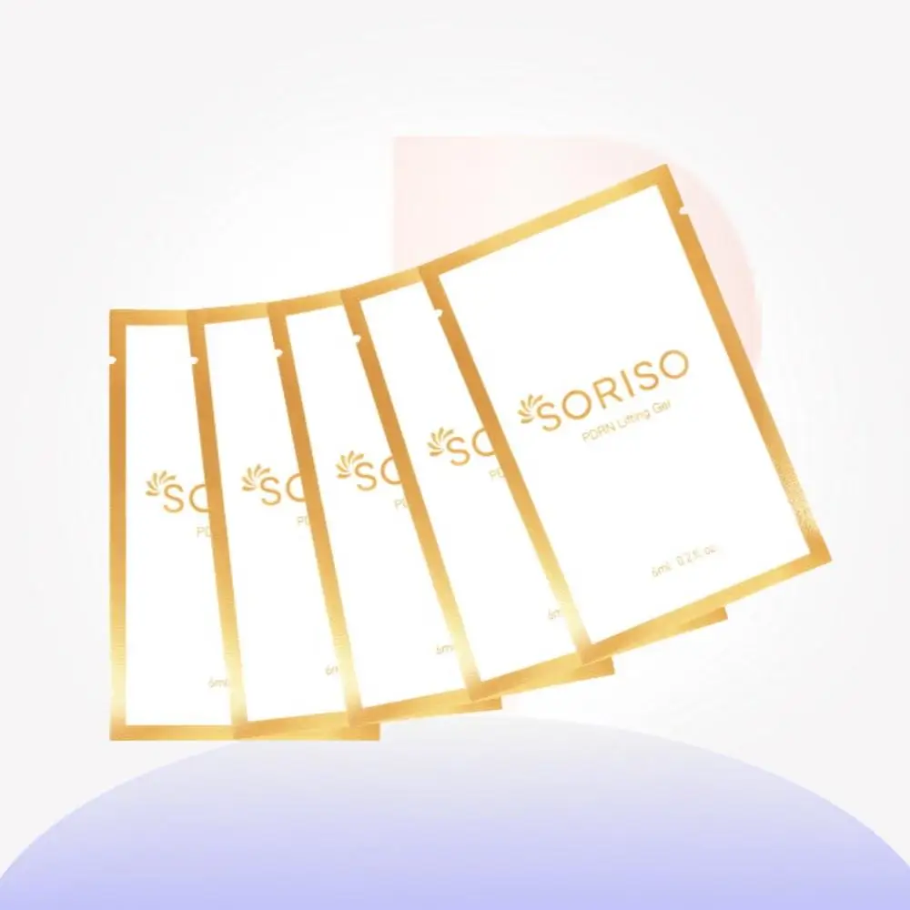Гелевая маска-лифтинг Soriso PDRN 6 мл х 5 листов / Секрет увлажнения и эластичности