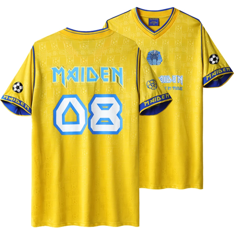 Коллекция 2008 года майка с Эдди Стивом Гарри в стиле панк из тяжелого металла