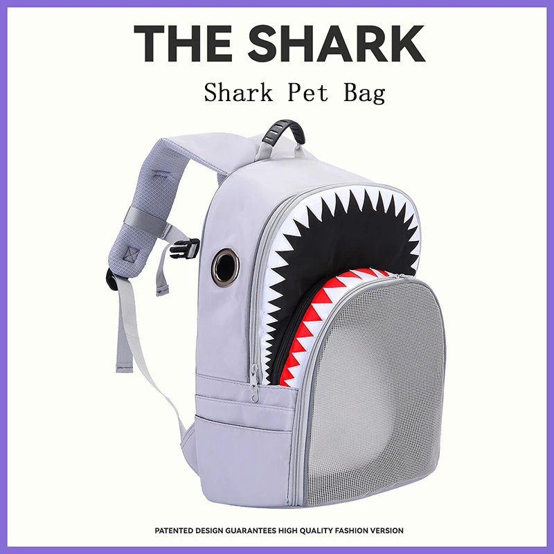 

Breathable Pet Bag Double Shoulder Backpack Foldable Mesh Puppy Cat Dog Sack Carrying Front Bag Outdoor Travel Pet Supplies