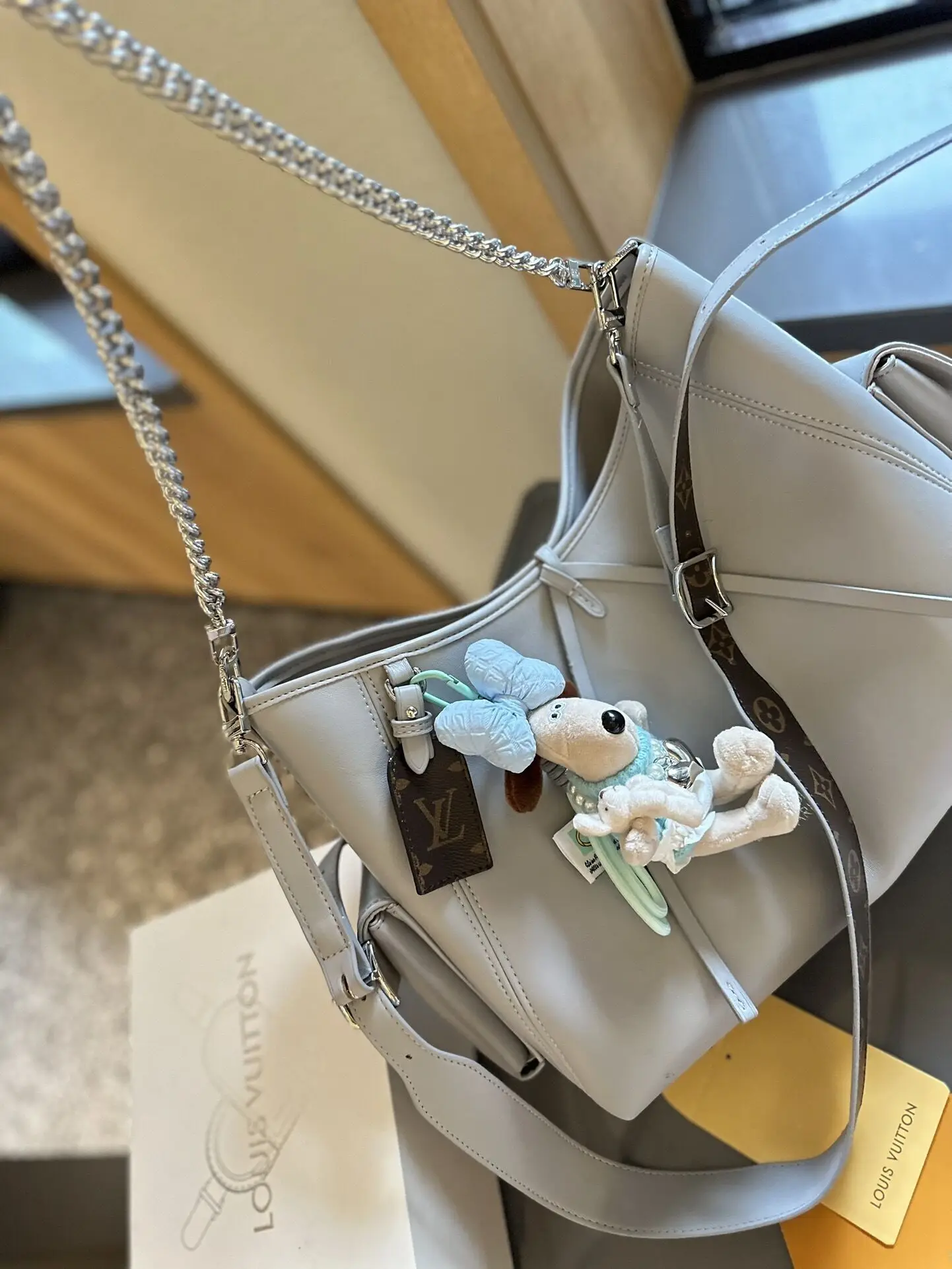 Vuitton LV Louis Tote Cope 1:1 2024 Новая Женская Сумка-кошелек Через Плечо Модная