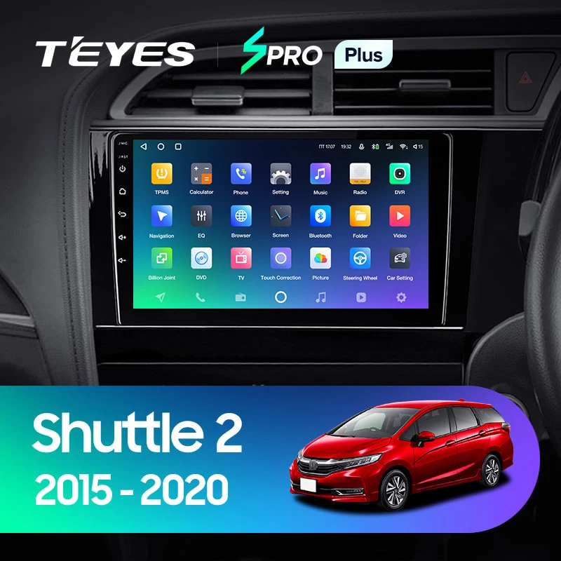 TEYES SPRO Plus Штатная магнитола For Хонда Шаттл 2 Honda Shuttle 2015 - 2020 Right hand driver до 8-ЯДЕР 6 + 128ГБ