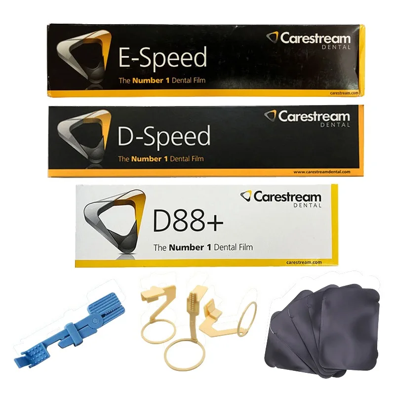 

Dentistry Dental X Ray Film Kodak Good Quality Carestream Intraoral Film Dentist X Ray Position Holder Kit Meterial Dental Film