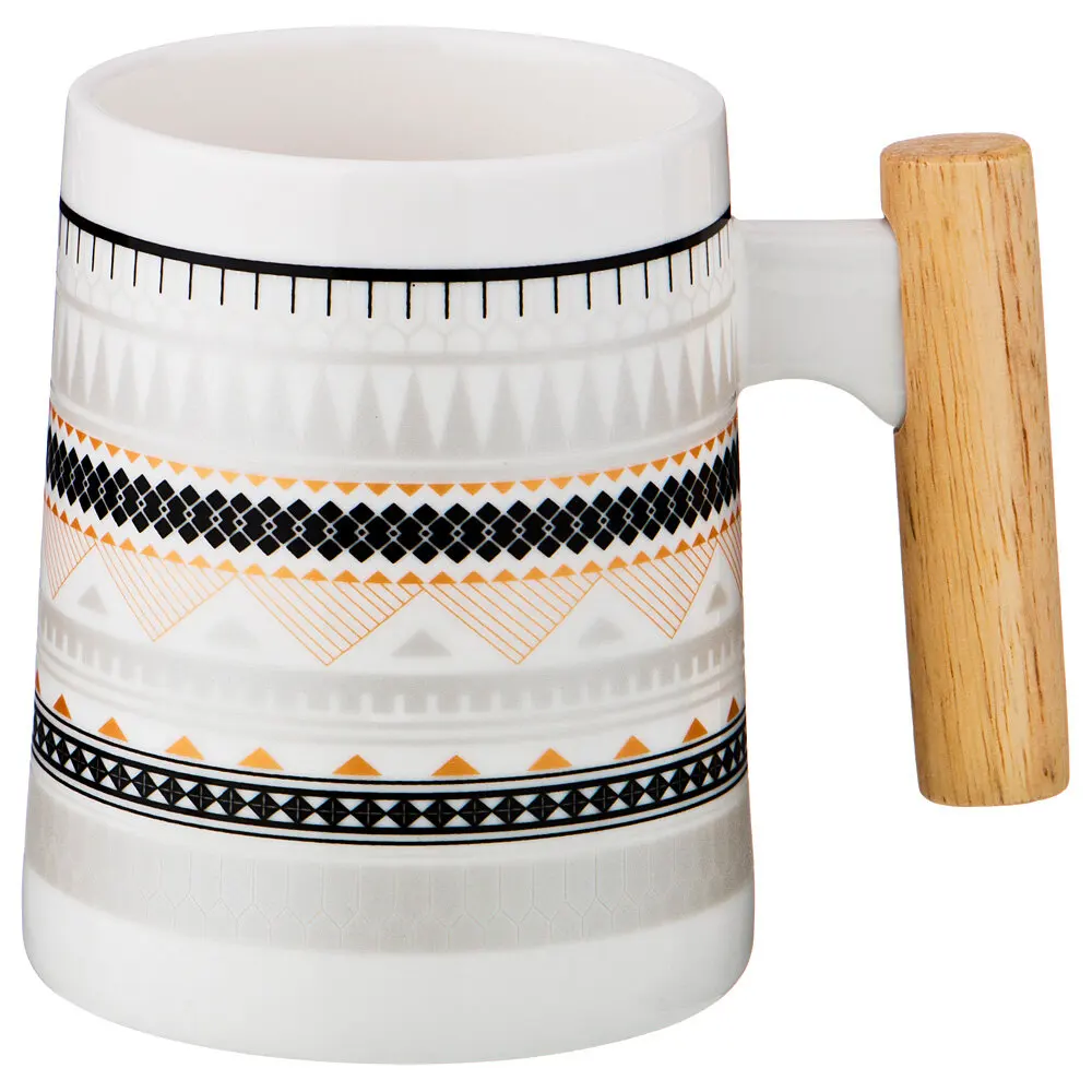 Кружка Lefard с деревянной ручкой 450 мл (85-1545)