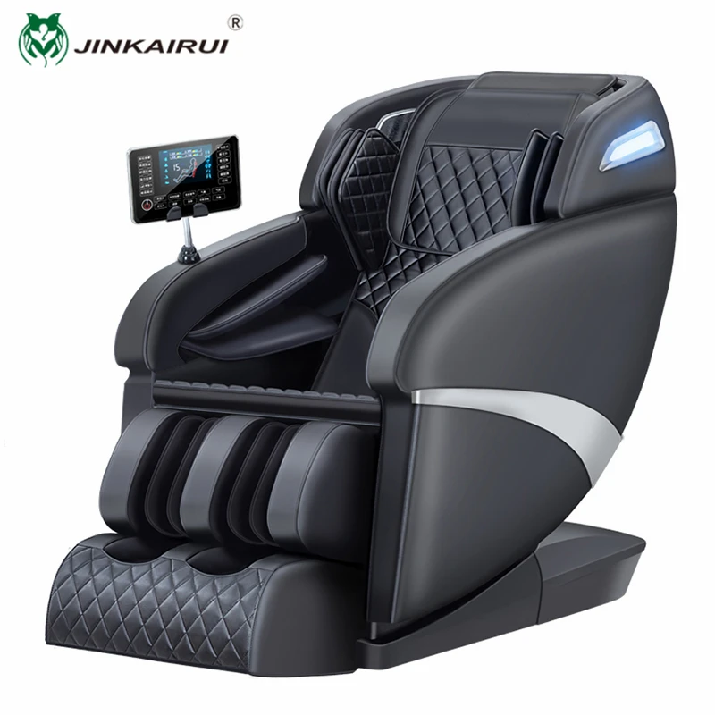 

Jinkairui Luxury Full-body Multi-function Foot Cover Zero-Gravity Massage Chair Manipulator Hot Compress LCD Screen Bluetooth
