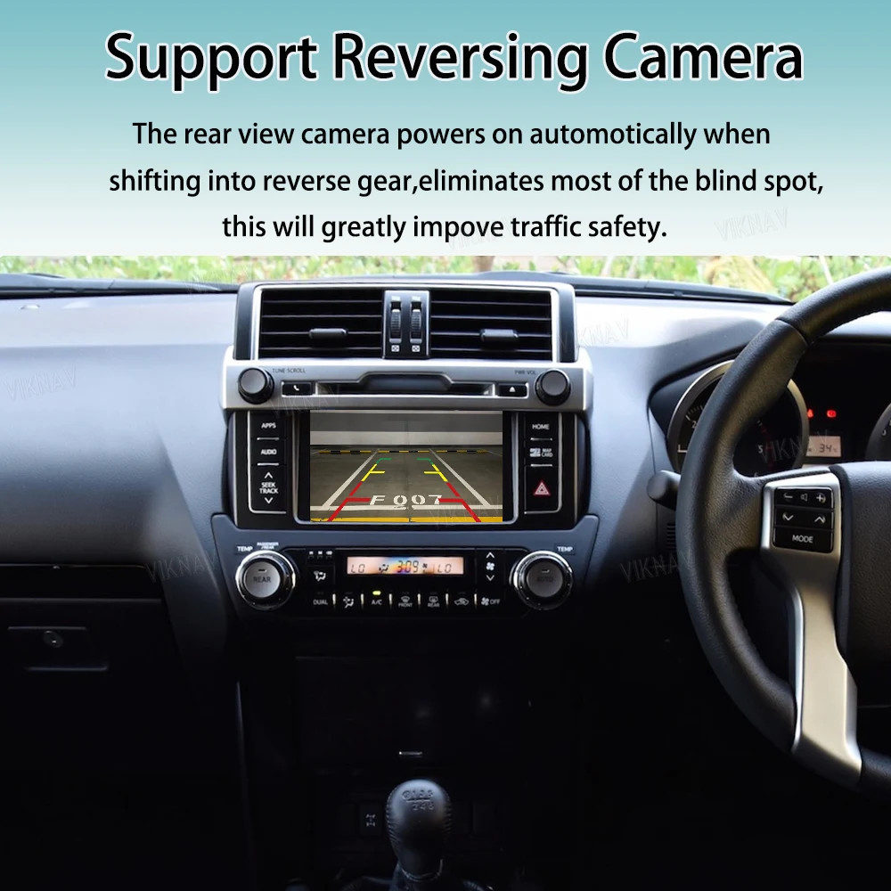 Система Viknav Linux для Toyota Prado Pioneer 2014-2017 новейший интерфейс декодера мультимедийный