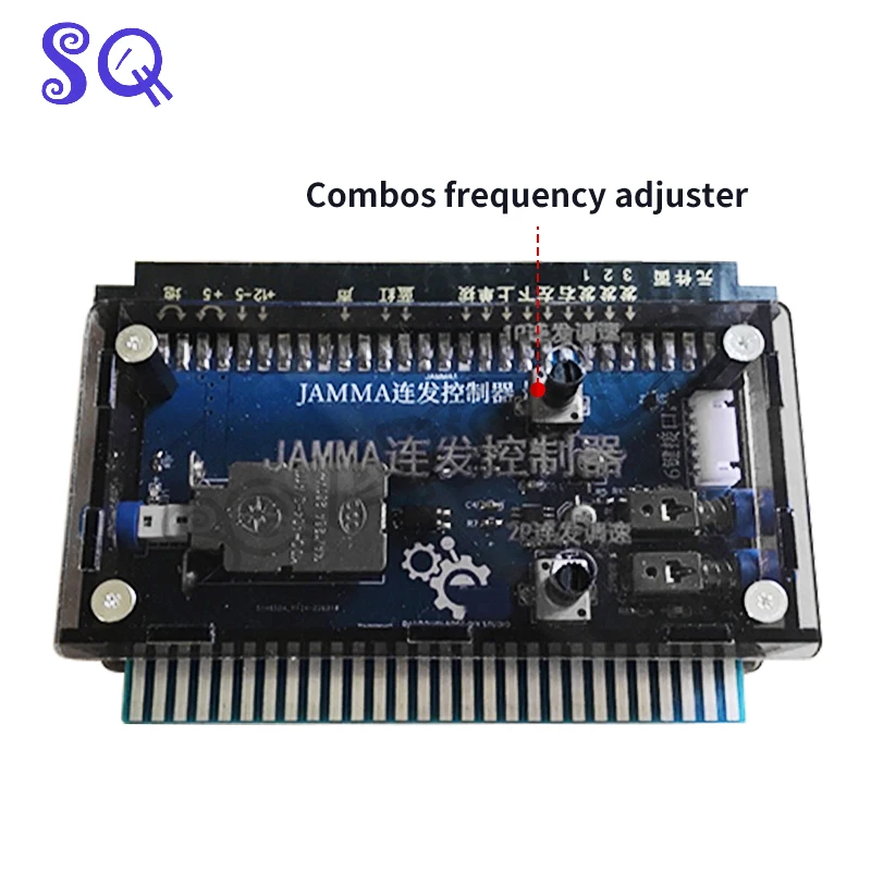 Arcade Game Jamma Combo Action Repetition Frequency Changer for Arcade Fighting Game Flying Shotting Game