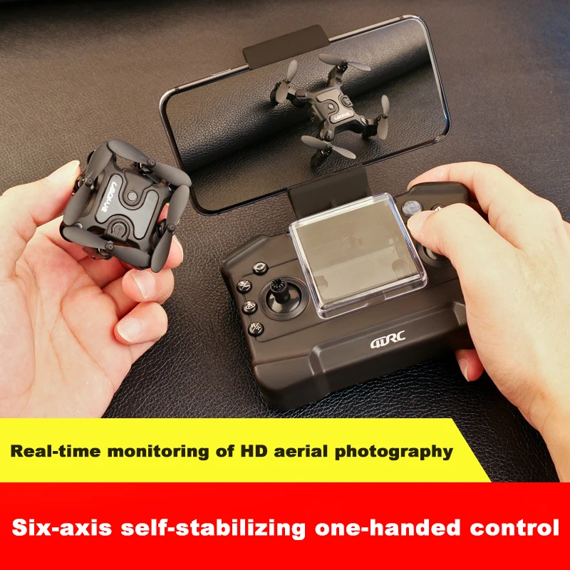 Мини-Дрон Met/Zonder 4K HD с камерой Follow Me Rc вертолет модулем высокого удержания