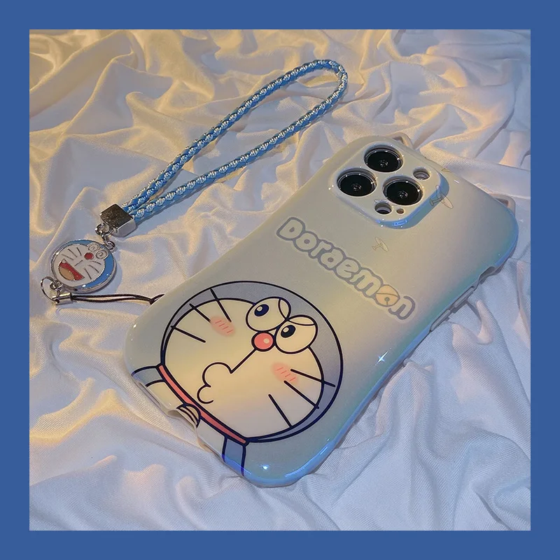 

Doraemon применимый iPhone13/12promax мобильный телефон чехол XS/XR с маленькой талией apple 13 мультфильм 78p мягкий