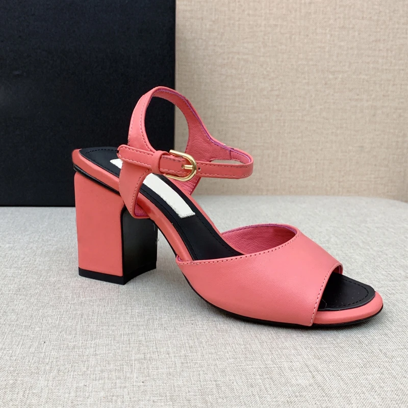 

2022 Brand New Fashion Rose Red Women Bridal Sandals Elgant High Heel Lady Wedding Shoes Plus Big Size 11 42