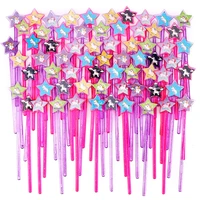 15 pcs kids party favors girl holiday gifts pinata toys pentagram fairy stick angel magic wand children makeup costume props