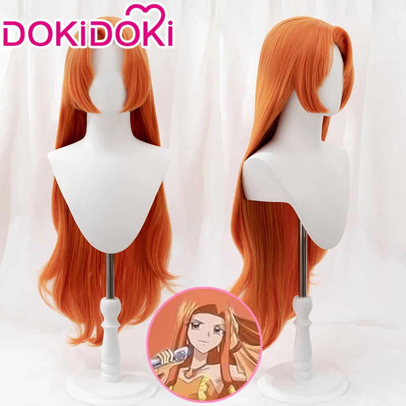 

Косплей-парик DokiDoki с аниме «русалка», Длинный голубой парик для косплея аниме «Мелодия пичи», «Ханон хошо»