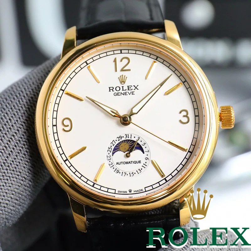 Часы в стиле Rolex швейцарские мужские часы трехконтактный полностью