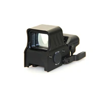 hd118 tactical optical holographic red and green dot sight 4 reticles reflex scope