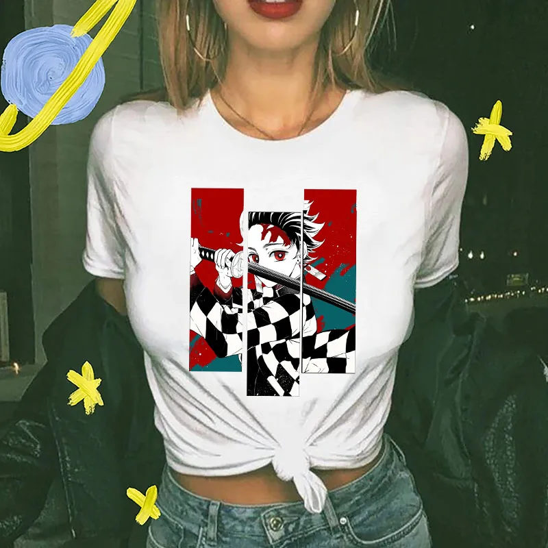 

Solar System Comic Vintage T shirt Women Tops Y2k Style Print Tees Summer Harajuku Hip-Hop White T-shirt Short Sleeve Lady S-5XL