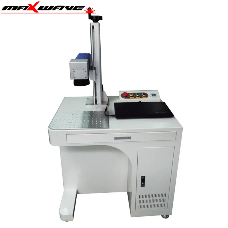 Cabinet Type Raycus 3D 30 Watt Fiber Laser Marking Machine enlarge