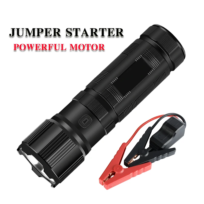 

Portable Car Jump Starter Power Bank 12000mah Jump Starter Charger Car Booster Starting Device For 5.0LGasoline/6.0LDiesel 12V