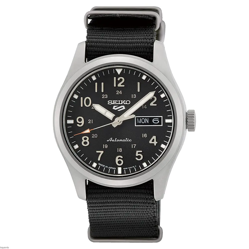 Мужские часы Seiko 5 Sports SRPG37 чёрные