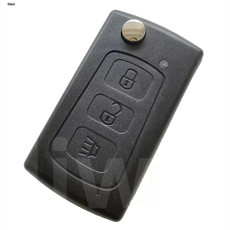 2pcs 5pcs Shell For Great Wall HAVAL HOVER H3 H5 Car Remote Flip Key Case Shell Fob Replacement 3 Button Key Shell With logo