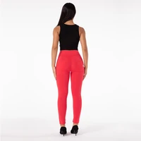 shascullfites push up tight fitting leggings red high waisted leggings skin tight fitness pants for sale